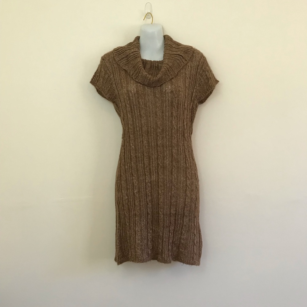 ✨3/$12✨ NWT JJ Always Brown Sweater Dress Size Small